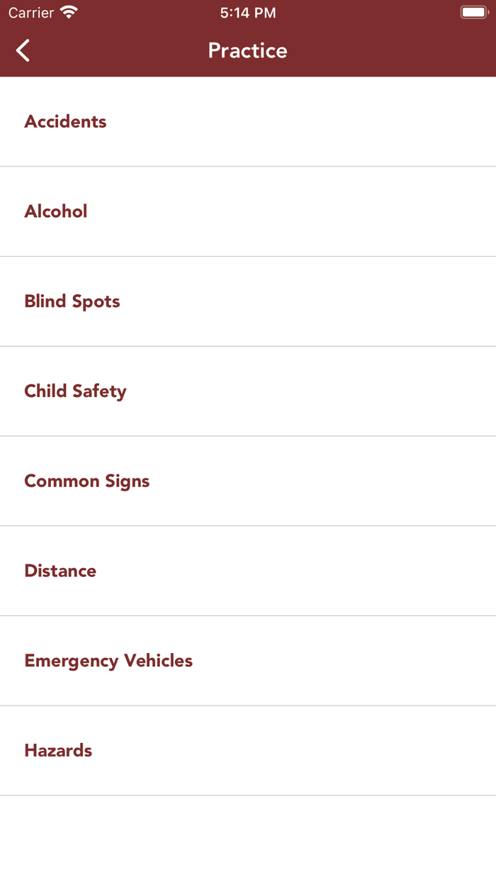 Manitoba Driving Test Practice