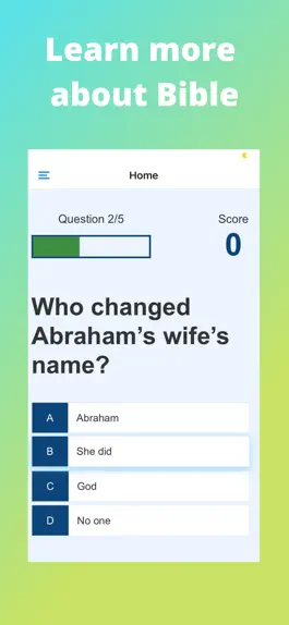Game screenshot Bible Trivia Game App mod apk
