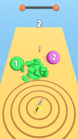 Game screenshot Knife Hit Ball apk