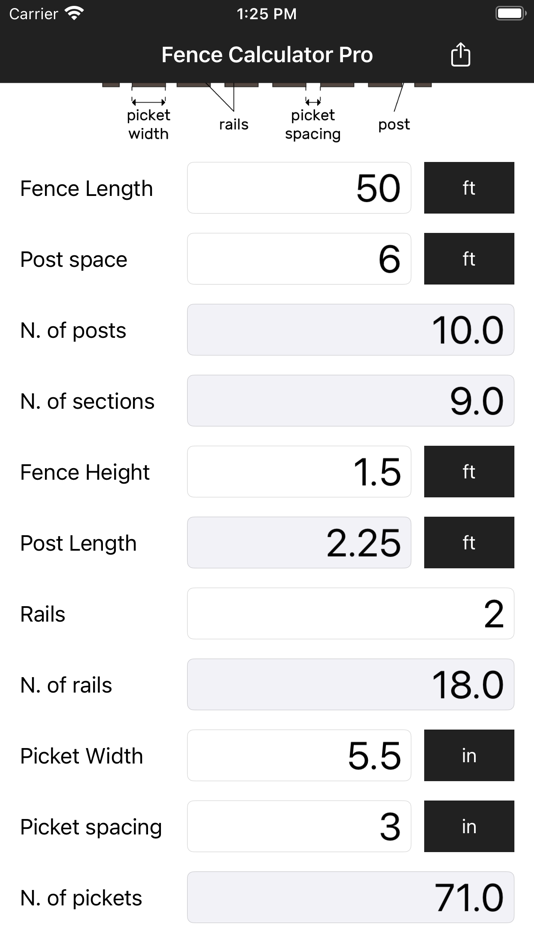 #2. Fence Calculator Pro (iOS) 由: Anna Filobok