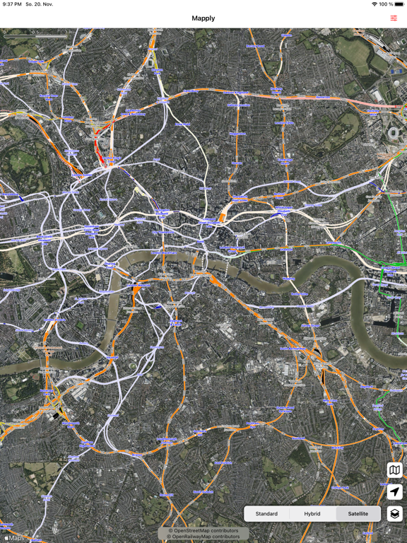 Screenshot #6 pour Railmap for Open Railway Map