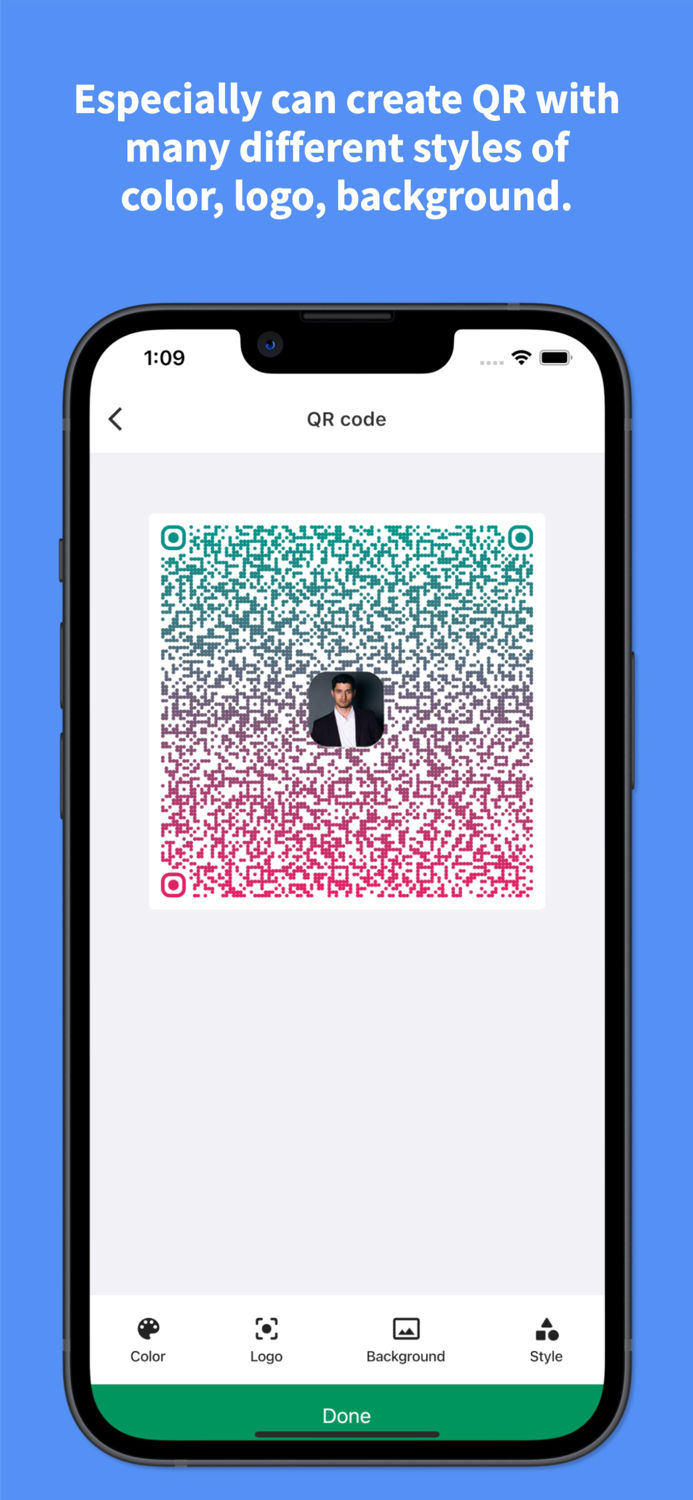 QR code Barcode UPC Reader