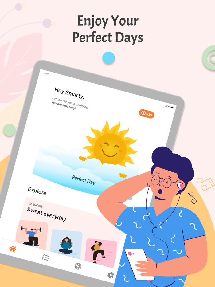 Justly Habits Goals Journal