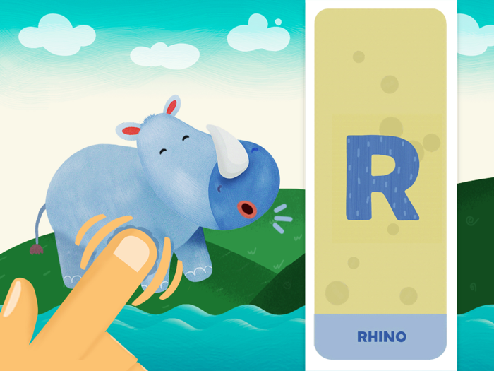 Kinder spiele.ABC lernen.Kids