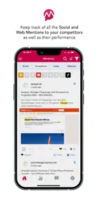 Mentionlytics Brand Monitoring screenshot #4 for iPhone