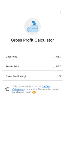 Game screenshot Gross Profit Calculator mod apk