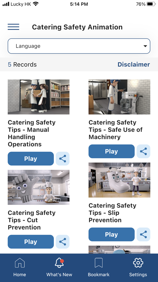 #7. OSH 2.0 (iOS) Podle: Labour Department, HKSAR Government
