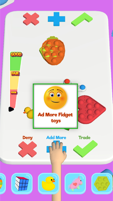 Fidget Trading 3D - Pop Us Screenshot