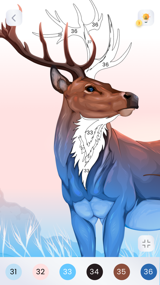 #6. Coloring book Color by number (iOS) 由: AVIRISE LIMITED (CY)
