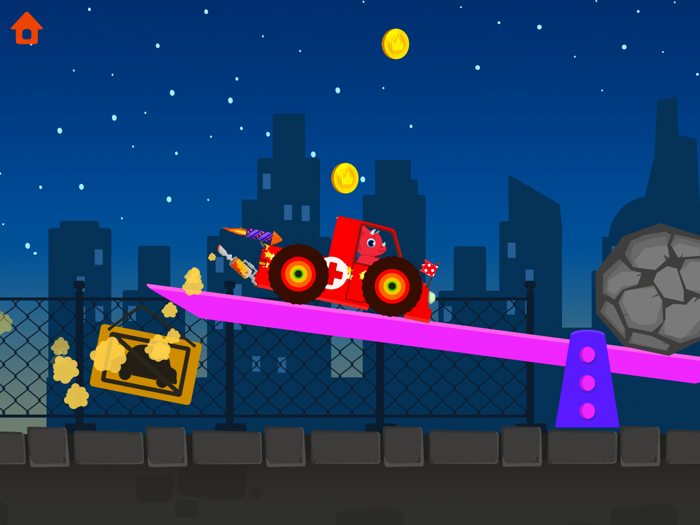 Dinosaur Car games for kids