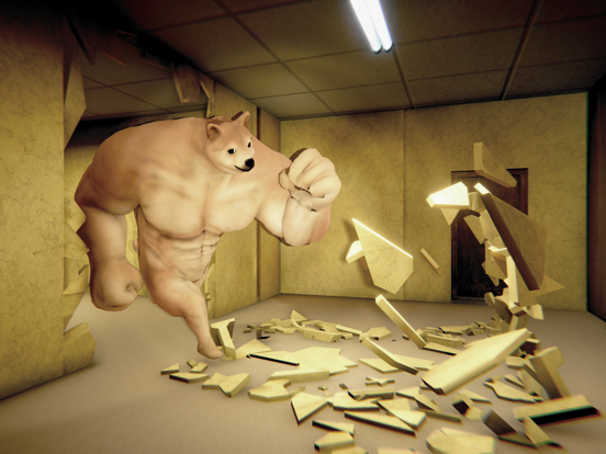 Backrooms Buff Doge Horror