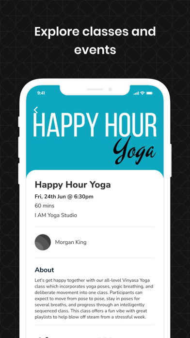 I AM Yoga Studio Screenshot