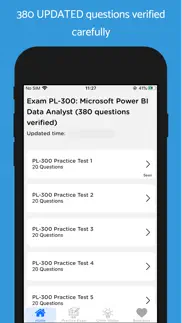 pl-300 exam 2024 iphone screenshot 1