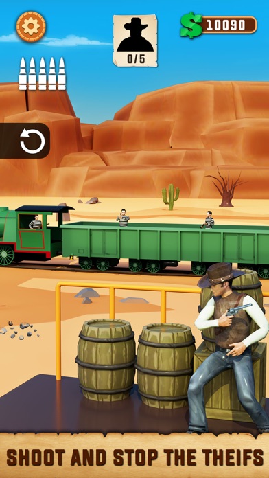 Wild West Cowboy-Shooting Game Screenshot