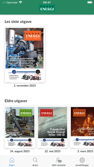 Norsk Energi Screenshot