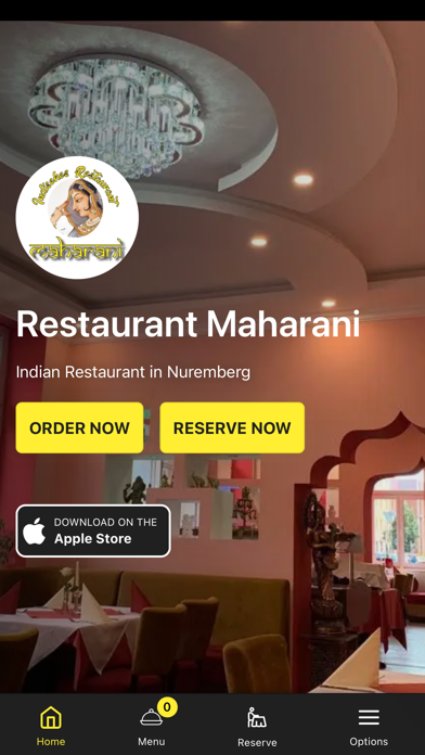 Restaurant Maharani Nuremberg Screenshot