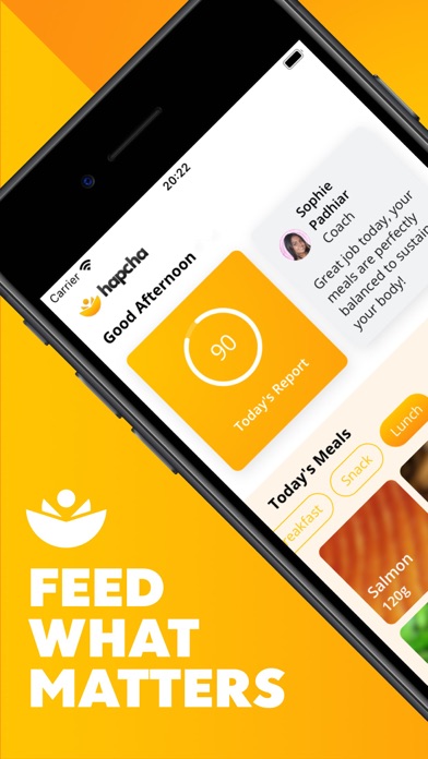 Hapcha - Healthy Nutri Coach Screenshot