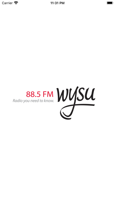 WYSU Public Radio App Screenshot