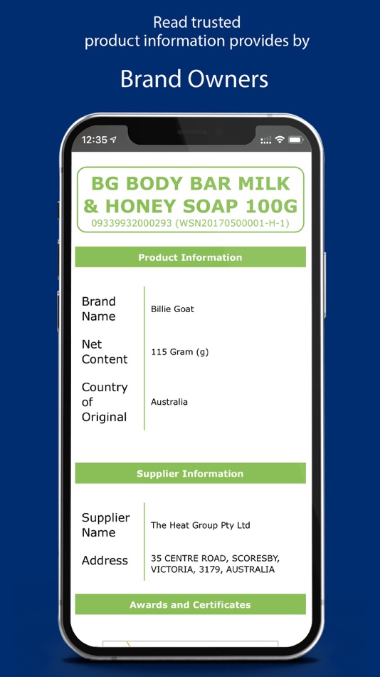#4. REAL Barcode Authentication (iOS) 由: GS1 Hong Kong Limited