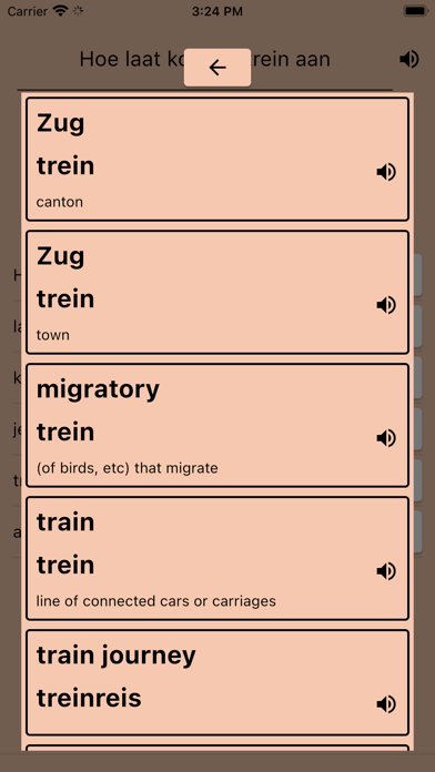 AI Dutch Dictionary Screenshot