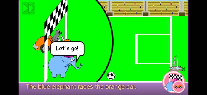 Red Giraffe Says Hello