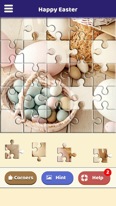 Happy Easter Puzzle Screenshot