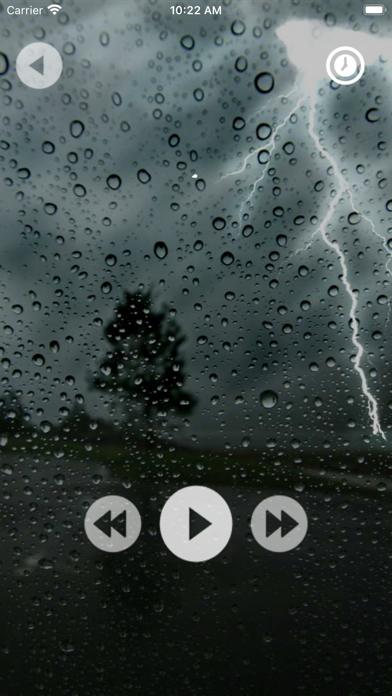Screenshot #2 pour Dark Sky Relaxing Rain Sounds