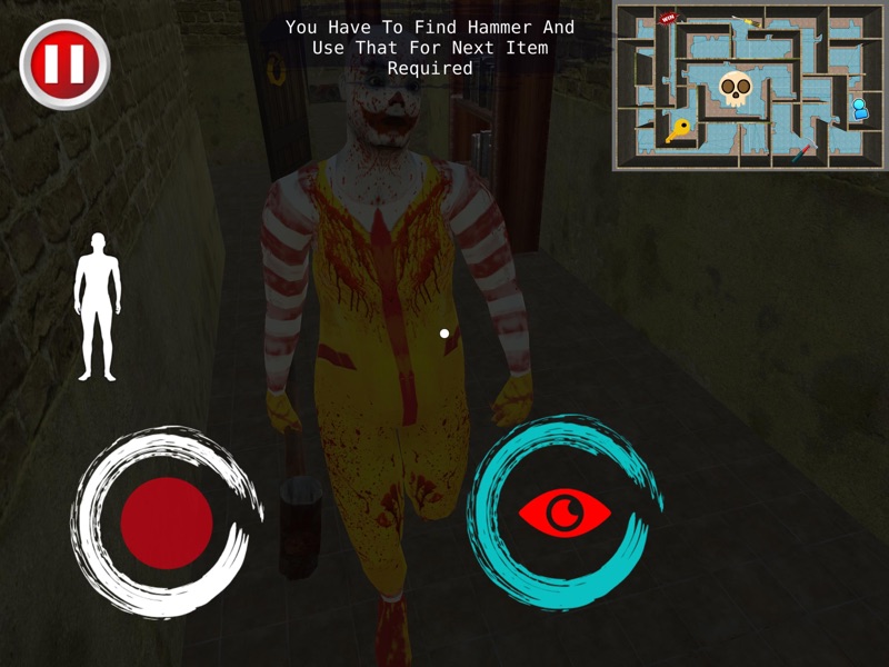 Scary Horror Clown Evil Games screenshot 10