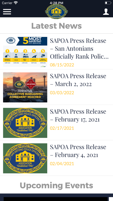San Antonio POA Screenshot