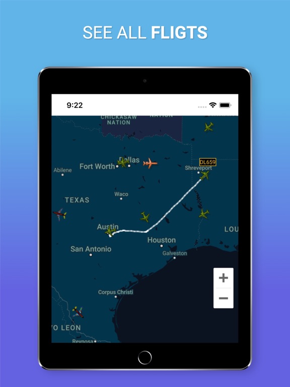 Screenshot #5 pour Flight Navigation for Delta AL