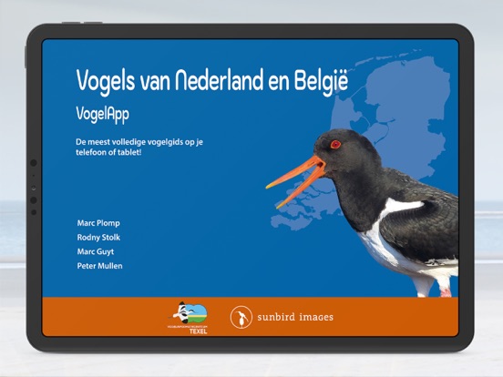 Vogels van Nederland en België iPad app afbeelding 1