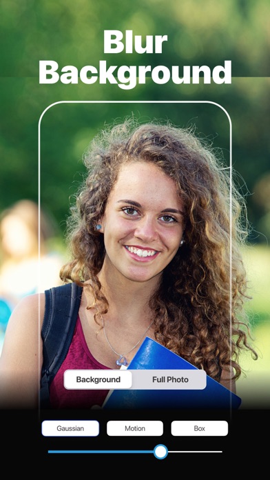 Blur Photo Effect Editor – BLR Screenshot 2 - AppWisp.com Blur Photo Effect Editor – BLR Screenshot 2 - AppWisp.com
