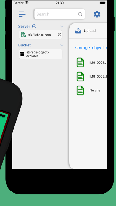 Object Storage Explorer Screenshot