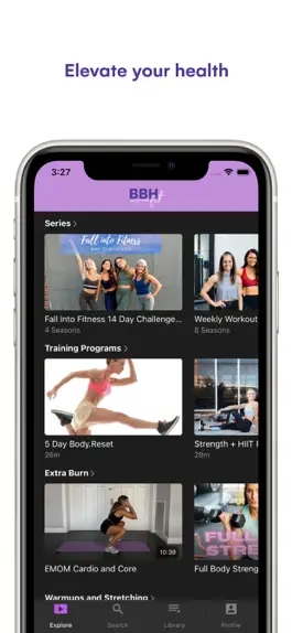 Game screenshot BBH Fitness apk