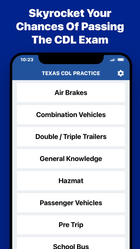 #1. CDL Texas (iOS) De: Draunt LLC