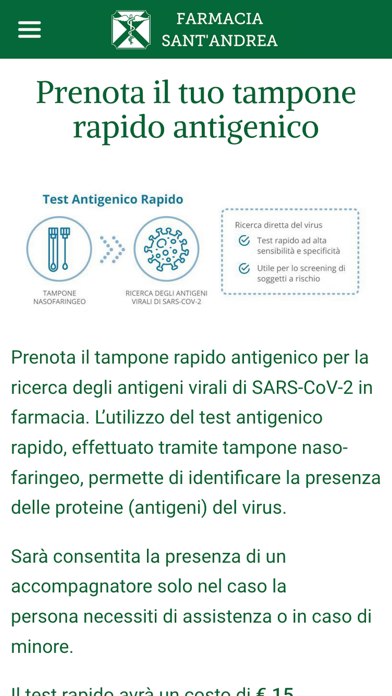 Farmacia Sant'Andrea Screenshot