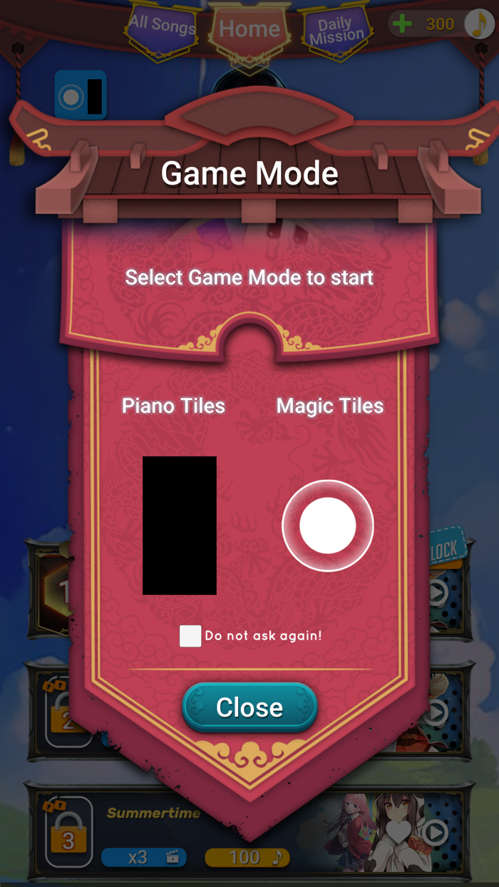 Anime Piano Swipe Saga