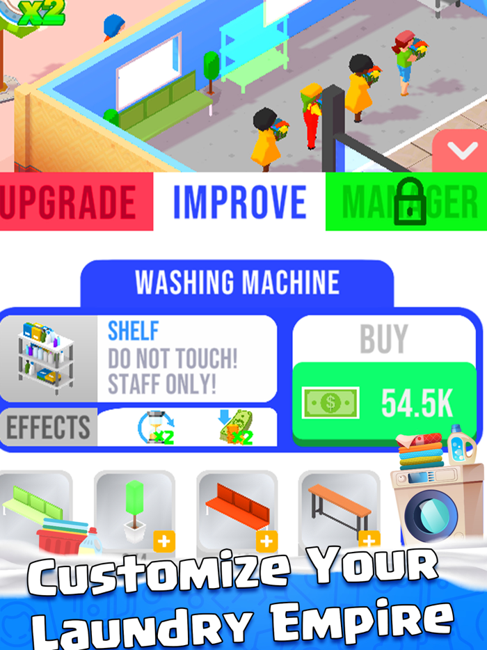 Idle Laundry 3D