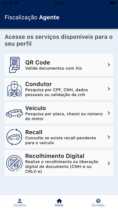 Fiscalização Senatran Screenshot