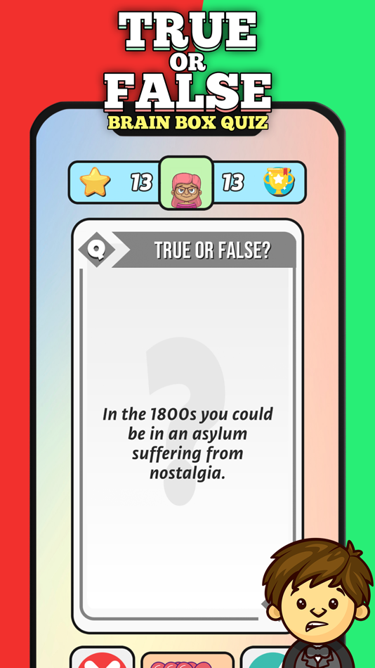 #3. Brain Box Quiz: True Or False (iOS) 由: Steven McDade