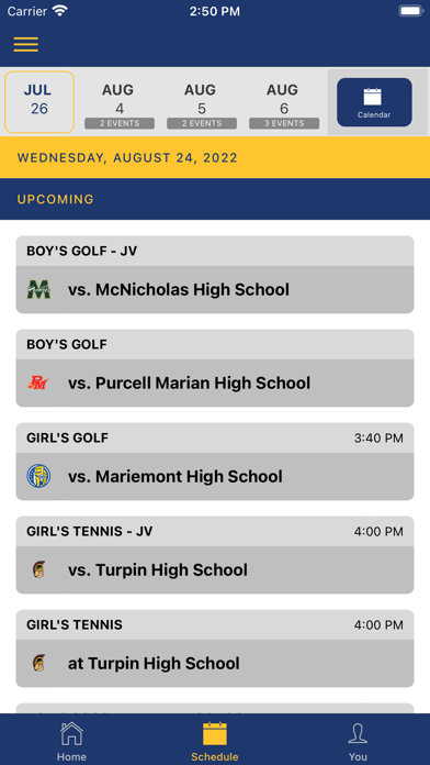 Seven Hills Athletics Screenshot