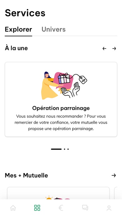Mutuelle de France Unie Screenshot