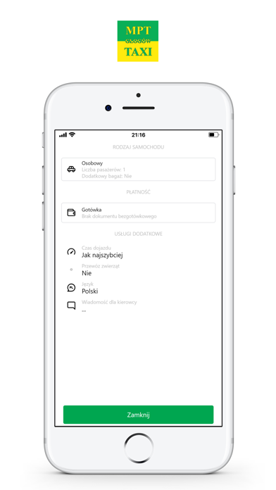 Taxi Głogów Screenshot