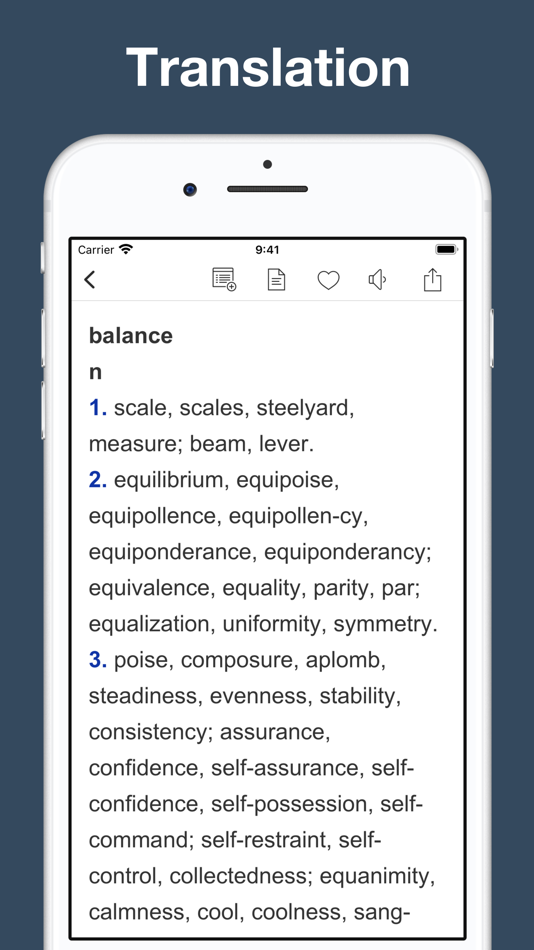 #4. English Synonym Finder (iOS) 由: Thanh Nguyen
