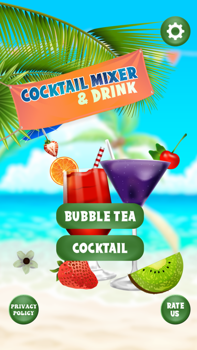 Bubble Tea & Cocktail DIY Game Screenshot