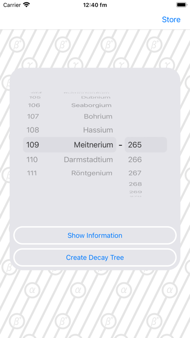 Decay Tree Screenshot