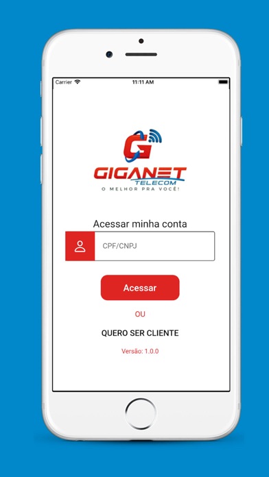 GigaNet - Telecom Screenshot