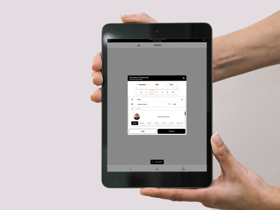 Club House iPad app afbeelding 4