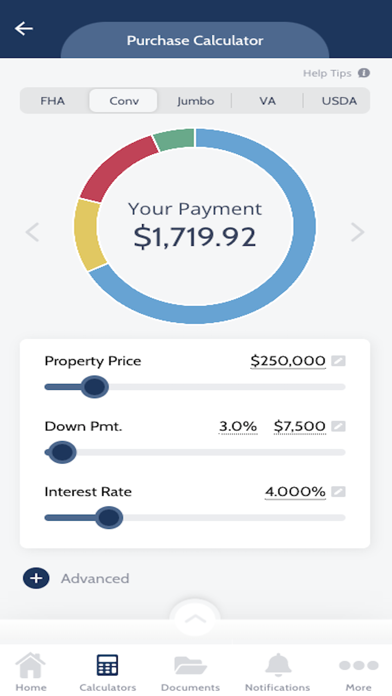 NorthStar Funding Screenshot