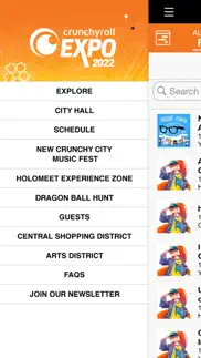 crunchyroll expo iphone screenshot 2